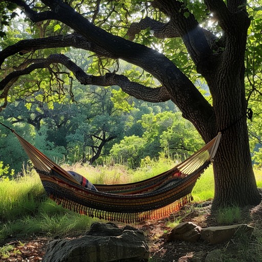 Hammock representing rest in an article about what the Bible says about work